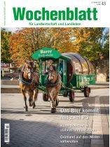 Wochenblatt 43/2026 "Pferdekutsche für Biertransport"