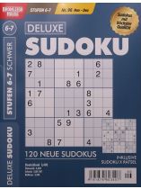 DELUXE SUDOKU 96/2026 "120 neue Rätsel Stufen 6-7"
