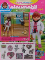Playmobil Pink 11/2024 "Extra: Tierärztin mit Hundewelpen + Glitzertattoos"