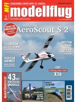 Modellflug International 11/2026 "AeroScout S 2 für Einsteiger"