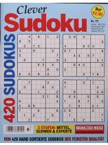CLEVER SUDOKU 73/2025
