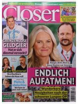 Closer 39/2026 "Mette-Marit & Haakon aus Norwegen"