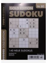 SUDOKU GOLD EDITION 80/2026