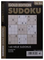 SUDOKU GOLD EDITION 84/2026 "140 neue Sudokus"