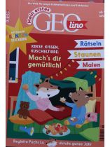 Mein erstes GEOlino 6/2024 "KEKSE, KISSEN, KUSCHELTIERE: Mach's dir gemütlich!"