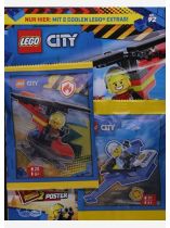 LEGO City 92/2026 "Mit Feuerwehr-Hubschrauber und Poster"