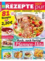 Rezepte pur 7/2025 "Ruck, zuck fertig! Pfannen-Hits"
