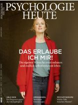 Psychologie Heute 1/2018 "Das erlaube ich mir!"