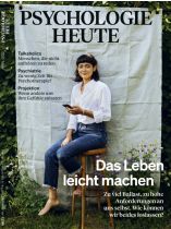 Psychologie Heute 4/2022 "Das Leben leicht machen"