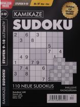 KAMIKAZE SUDOKU 97/2026 "110 neue Sudokus der Stufen 9-10"