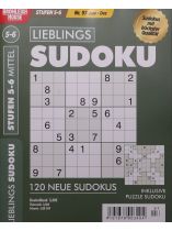 LIEBLINGS SUDOKU 97/2026 "120 neue Sudokus Stufen 5-6 Mittel"