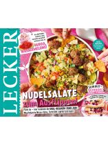 Lecker 8/2024 "Nudelsalate zum Ausflippen"