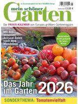 Mein schöner Garten Kalen 1/2026 "Der Praxiskalender für das Jahr 2026"