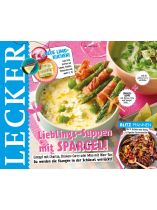Lecker 6/2025 "Lieblings-Suppen mit Spargel!"