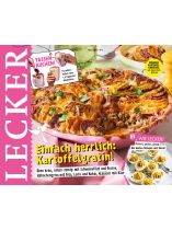 Lecker 3/2025 "Einfach herrlich: Kartoffelgratin!"