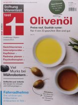 test 4/2024 "Olivenöl, Fahrradhelme, Mähroboter"