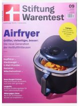 Stiftung Warentest 9/2026 "Airfryer im Test"