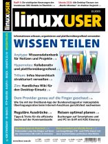 LinuxUser Magazin 12/2023 "Wissen teilen"