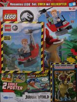 LEGO Jurassic World 37/2024 "Extra: Owen mit Helikopter"