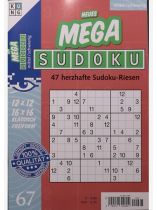 Neues Mega Sudoku 67/2026 "47 herzhafte Sudoku-Riesen"