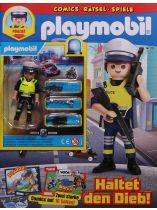 Playmobil Magazin 23/2026 "Extra: Polizist mit Handschellen, Funkgerät und Gewehr"