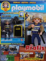 Playmobil Magazin 8/2023 "Extra: Polizist mit Schutzschild"
