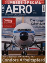 AERO INTERNATIONAL 5/2024 "Condors Arbeitspferd (Abschied B 767) / Messe-Extra"