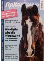 Reiter Revue Internationa 1/2024 "Wie digital wird die Pferdewelt?"