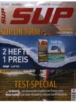 SUP Stand Up Paddeling 1/2023 "SUP on tour / Test-Special"