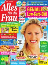 Alles für die Frau 32/2026 "Low-Carb-Rezepte und Wochenplaner"