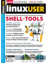 LinuxUser DVD 10/2025 "Shell-Tools / DVD: Debian 13, Grml-full 2025.08 „Oneinonein“"