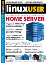 LinuxUser DVD 2/2024 "Home Server / DVD: BackBox Linux 8.1, Proxmax, Sparky Linux 7.2, alpine Linux"