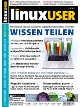 LinuxUser DVD 12/2023 "Wissen teilen / DVD: Ubuntu 23.10 „Mantic Minotaur“, „Bookworm“-basierter Leckerbissen: Linux Mint 6 LMDE"