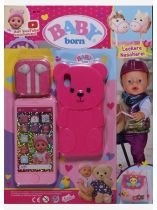 BABY born Magazin 53/2026 "mit Smartphone und Kopfhörern"