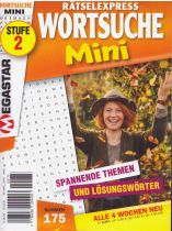 Rätselexpress Wortsuche M 175/2026 "Spannende Themen und Lösungswörter"