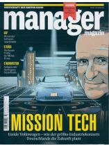 manager magazin 3/2021 "Mission Tech"