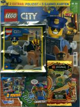 LEGO City 33/2021 "Extra: Polizist und Hund + 5 Sammelkarten"
