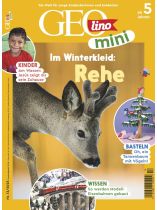GEOlino mini 13/2025 "Im Winterkleid: Rehe"