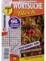 Rätselexpress Wortsuche B 78/2026 "96 thematische Wortsuchen Stufe 2"