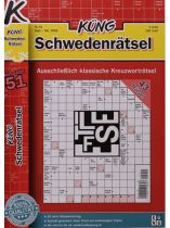Küng Schwedenrätsel 51/2026 "Ausschließlich klassische Kreuzworträtsel"