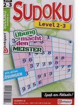 Denksport Sudoku Level  2 40/2024