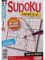Denksport Sudoku Level  3 110/2026 "Mit allen Lösungen"
