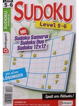 Denksport Sudoku Level  5 80/2026 "Samurai, Duo und 12x12 Sudoku"