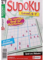 Denksport Sudoku Level  6 52/2024