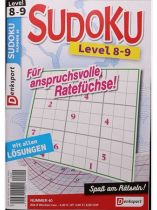 Denksport Sudoku Level  8 40/2024