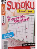 Denksport Sudoku Level  8 57/2026 "Für anspruchsvolle Ratefüchse"