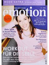 Emotion 4/2022 "Workout für die Seele"
