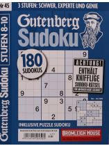 Gutenberg Sudoku 45/2025