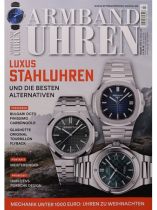 ARMBAND UHREN 7/2023 "Luxus Stahluhren/ Uhren zu Weihnachten: Mechanik unter 1000 Euro"