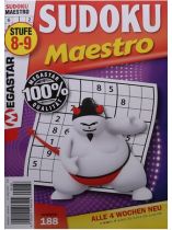 Sudoku Maestro 188/2026 "Höchste Schwierigkeitsstufe 8-9"
